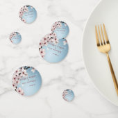 エレガントフローラブロッサム結婚式招待状デザイン コンフェッティ (グループ)