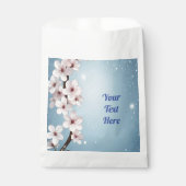 エレガントフローラブロッサム結婚式招待状デザイン フェイバーバッグ (正面)