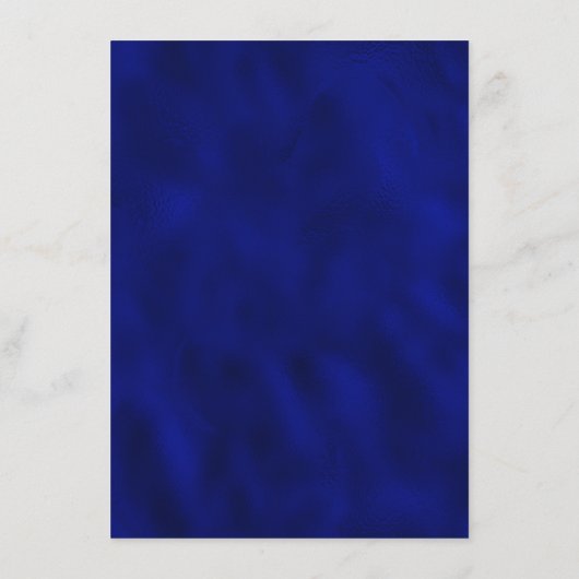 エレガントフローラブ王室のルーウェディングレセプション エンクロージャーカード (裏面)