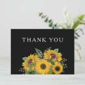 エレガントフローラブ結婚ラック サンキューカード (スタンド正面)