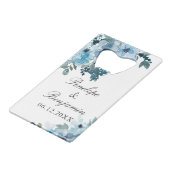 エレガントフローラブ結婚ルーの御恩 クレジットカード栓抜き (正面アングル)