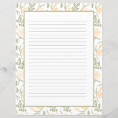 エレガントフローラプランナー文具紙 (正面)