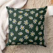 エレガントフローラプリント | ボタニカルウォールアート | 自然 クッション (ブランケット)