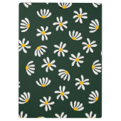 エレガントフローラプリント | ボタニカルウォールアート | 自然 クリップボード (裏面)