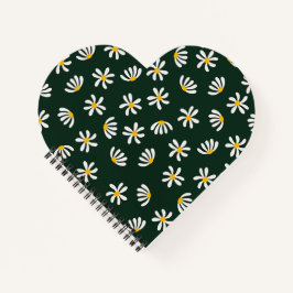 エレガントフローラプリント | ボタニカルウォールアート | 自然 ノートブック