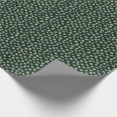 エレガントフローラプリント | ボタニカルウォールアート | 自然 ラッピングペーパー (角)