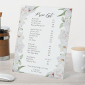 エレガントフローラプロフェッショナルネイルサロン価格表 台座サイン (インサイチュ)