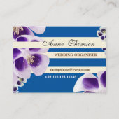 エレガントフローラプロフェッショナルバスジンカード 名刺 (正面)