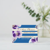 エレガントフローラプロフェッショナルバスジンカード 名刺 (スタンド正面)