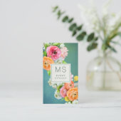 エレガントフローラプロフェッショナル名刺 名刺 (スタンド正面)