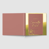 エレガントフローラホイ結婚ルのゲストブック ゲストブック (全面)