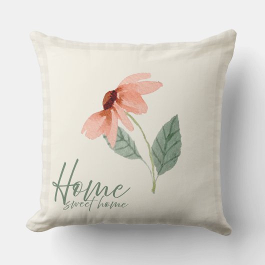 エレガントフローラホームアウトドア装飾用クッション クッション (正面)