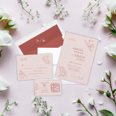 エレガントフローラボ結婚ホ予算招待状 チラシ