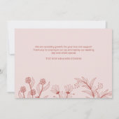 エレガントフローラボ結婚ホ サンキューカード (裏面)