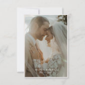 エレガントフローラボ結婚ホ サンキューカード (裏面)