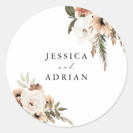 エレガントフローラボ結婚ホ ラウンドシール