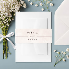 エレガントフローラボ結婚ホ 招待状ベリーバンド