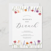 エレガントフローラマザーズ昼ブランチ 招待状 (正面)
