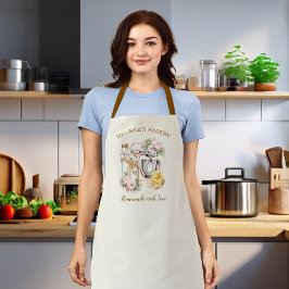 エレガントフローラミキサベーカリーおよび料理成分 エプロン