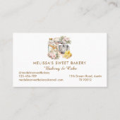 エレガントフローラミキサースタンドベーカリーロイヤリティカード ロイヤリティカード (裏面)