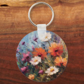 エレガントフローラモダンテーマ キーホルダー (裏面)