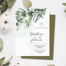 エレガントフローラユ素朴ーカリプタス結婚グリーン