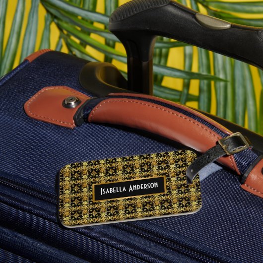 エレガントフローララグジュアリートレンディーコレクション ラゲッジタグ (正面インサイチュ3)