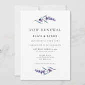 エレガントフローララベ結婚ンダーの発願 招待状 (正面)