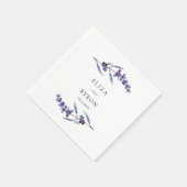 エレガントフローララベ結婚ンダー紙ナプキン スタンダードカクテルナプキン (角)