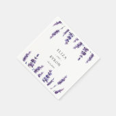 エレガントフローララベ結婚ンダー紙ナプキン スタンダードカクテルナプキン (角)