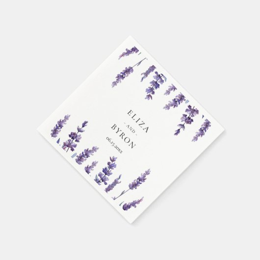 エレガントフローララベ結婚ンダー紙ナプキン スタンダードカクテルナプキン (角)