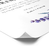 エレガントフローララベ結婚ンダー ポスター (角)