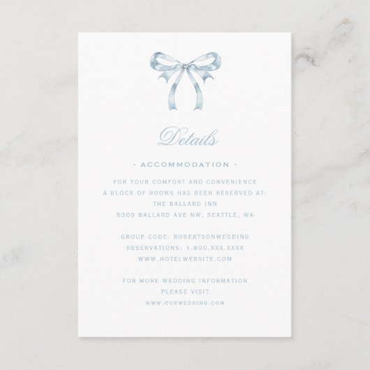 エレガントフローラリースの紋章 | モノグラム結婚ス エンクロージャーカード (正面)