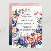 エレガントフローラリース婚約パーティ