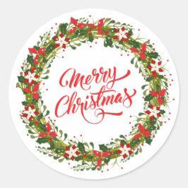 エレガントフローラリース |シール ラウンドシール