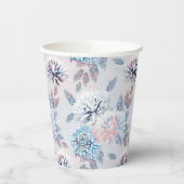 エレガントフローラレトロ模様 紙コップ (左)
