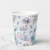 エレガントフローラレトロ模様 紙コップ (右)
