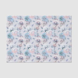 エレガントフローラレトロ模様 薄葉紙