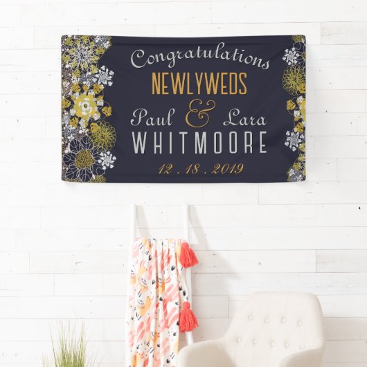 エレガントフローラレース結婚パーティー 横断幕 (インサイチュ)