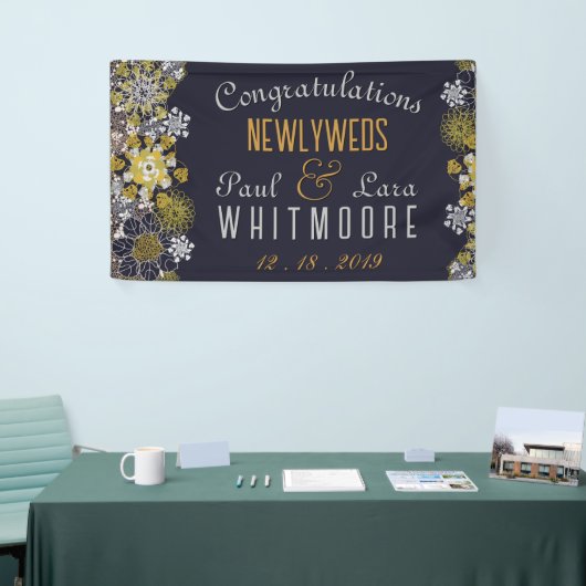 エレガントフローラレース結婚パーティー 横断幕 (トレードショー)