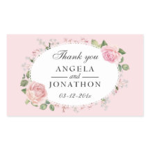 エレガントフローラレ淡い色のスピ結婚ンクありがとう