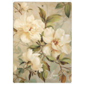 エレガントフローラヴィンテージ クリップボード (裏面)