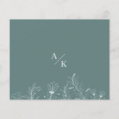 エレガントフローラ予算アドバイスカード (裏面)