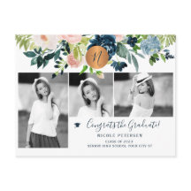 エレガントフローラ卒業パーティー写真コラージュ