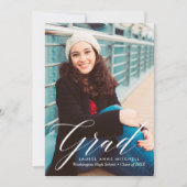 エレガントフローラ卒業発表 案内状 (正面)