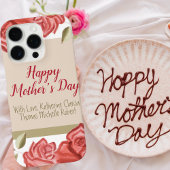 エレガントフローラ可愛モダンい母の日 Case-Mate iPhoneケース