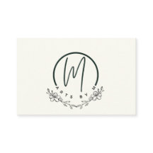 エレガントフローラ名刺