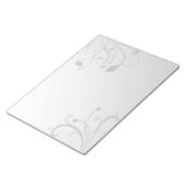 エレガントフローラ図形イラストレーション – メモ帳 (アングル)