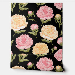 エレガントフローラ壁紙 – 花鮮やか柄 壁紙