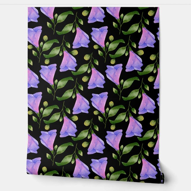 エレガントフローラ壁紙 – 花鮮やか柄 壁紙 (ほどく)